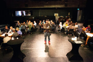 Albert tijdens matchingsessie